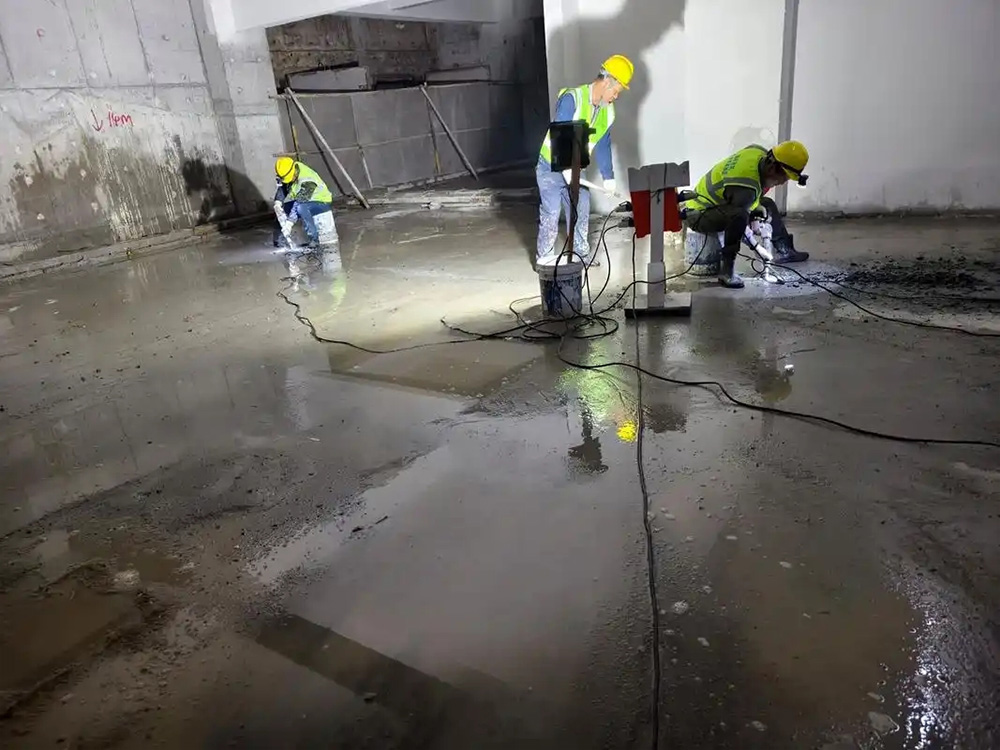 青岛李沧区地下室堵漏